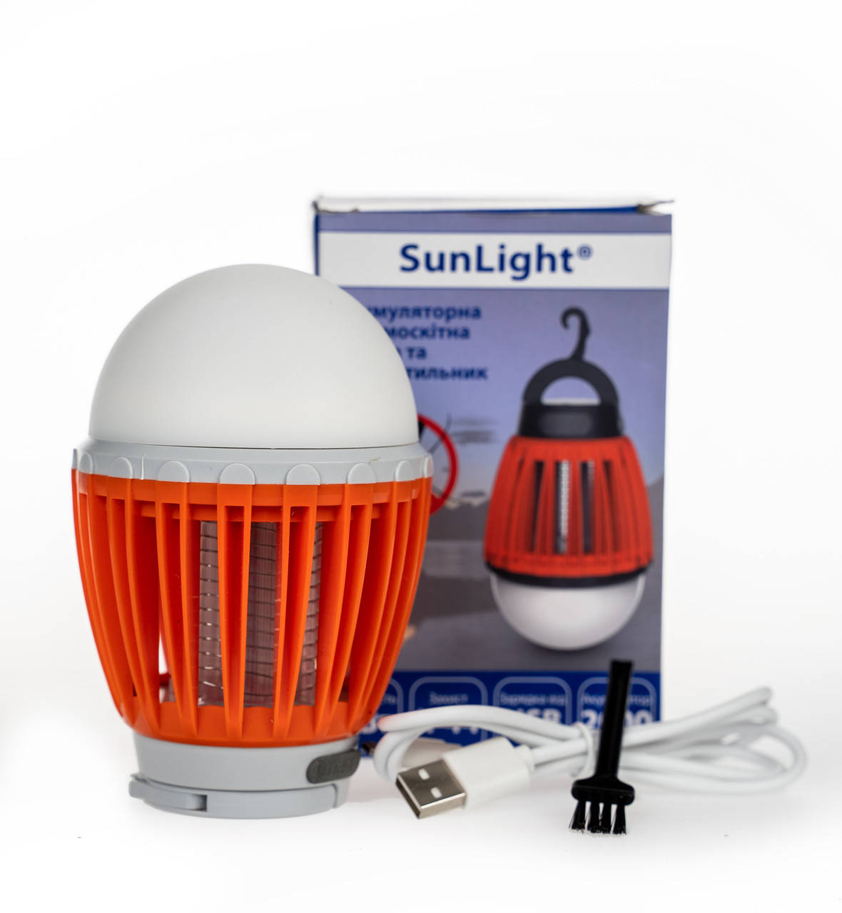 

Аккумуляторная антимоскитная ловушка и LED Фонарик "SunLight"
