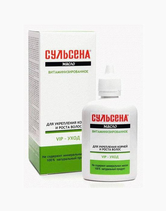 

Масло для укрепления корней и роста волос Сульсена, 100 мл, Амальгама Люкс