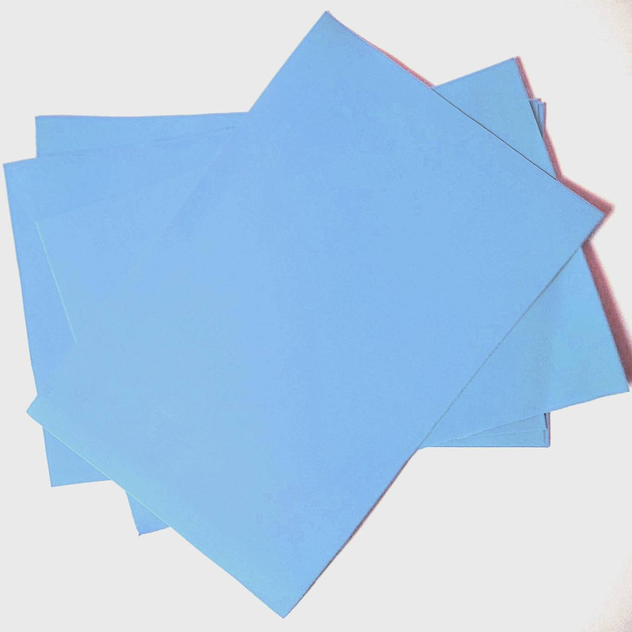 

Фоамиран Зефирный Голубой, 1мм, 20×30см А4.