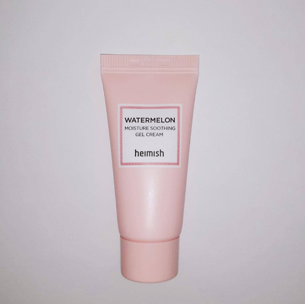 

Суперлегкий увлажняющий крем-гель для лица Heimish Watermelon Moisture Soothing Gel Cream миниатюра 10 мл.