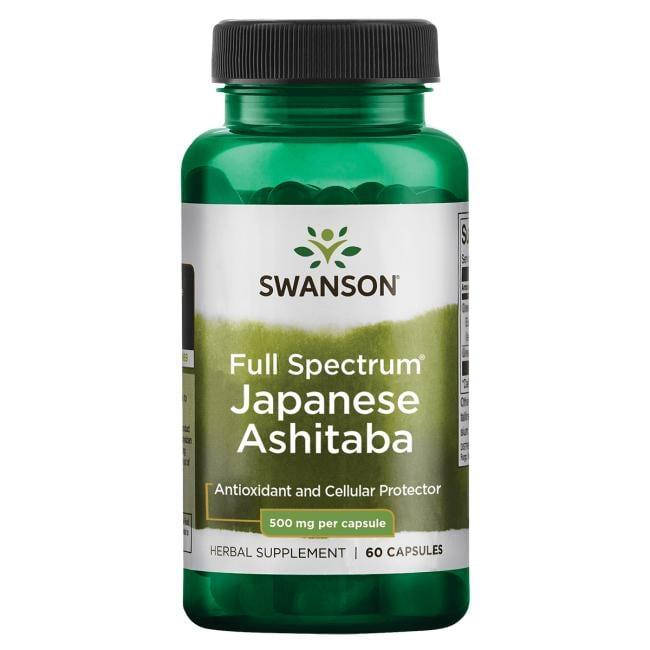 

Дудник кейский, Ашитаба, Swanson, Japanese Ashitaba, 500 мг, 60 капсул