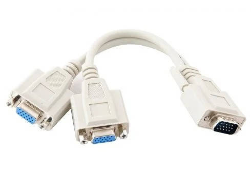 

VGA сплиттер для подключения двух мониторов
