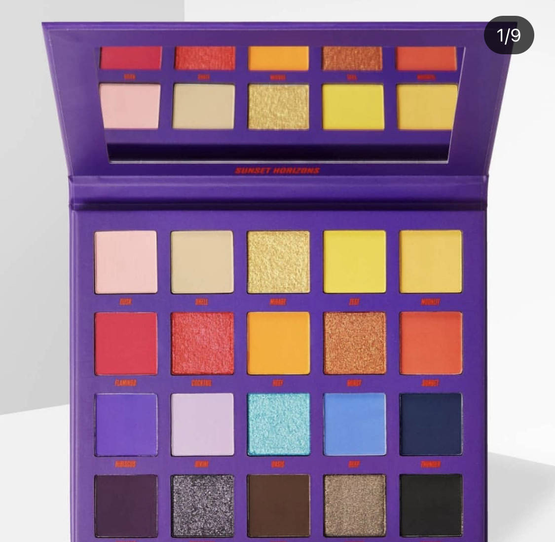 

Палитра Sunset Horizons от By BEAUTY BAY.