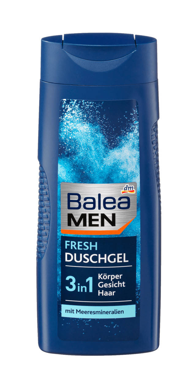 

Мужской гель для душа 3 в 1 Balea Men Fresh 300 мл