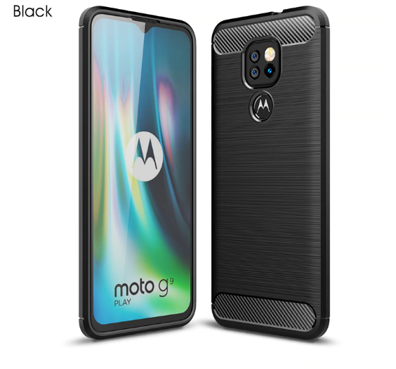 

TPU чехол накладка Urban для Motorola Moto E7 Plus (3 цвета) черный