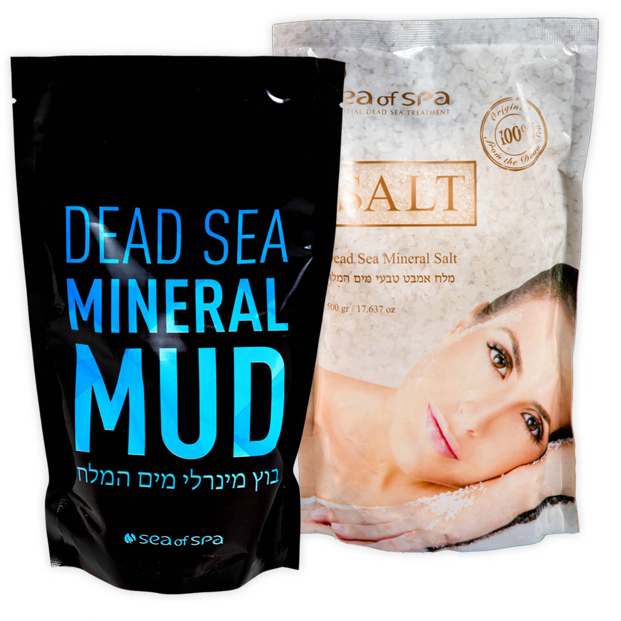 

Набор продуктов Мертвого моря - Грязь и соль Sea of Spa