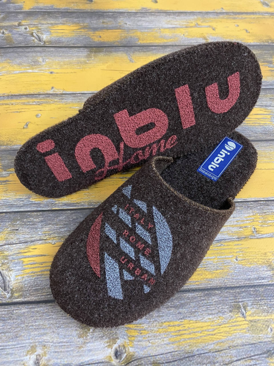 

Мужские тапочки Inblu 40,41,42,43,44,45,46 Бесшумные тапочки. 42