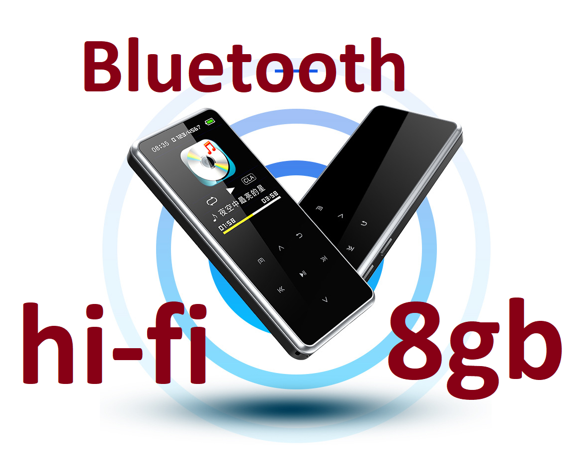 

Плеер MP3 JNN M12 Bluetooth 8gb HI FI Original чёрный