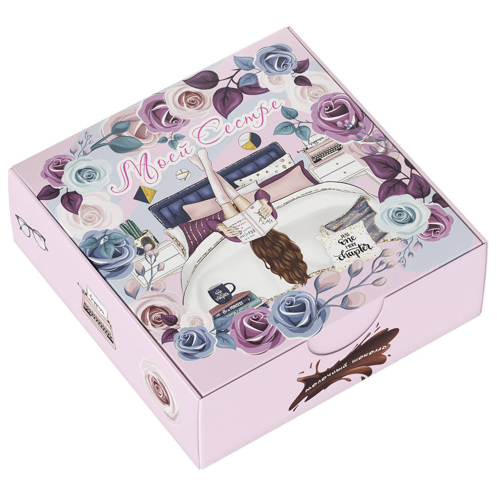 

Шоколадный набор "Моей сестре" mini 60г Candy Shop