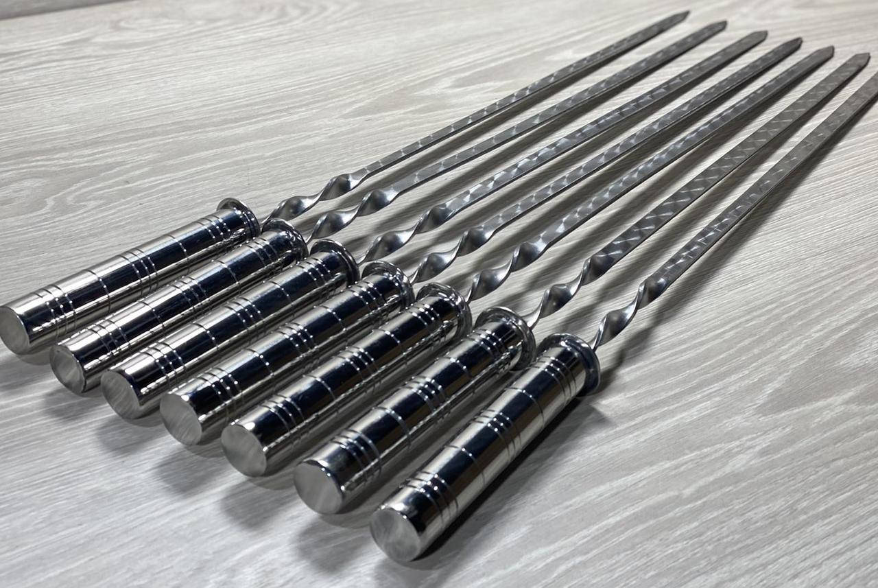 

Шампура СЕРЕБРО, из нержавеющей стали