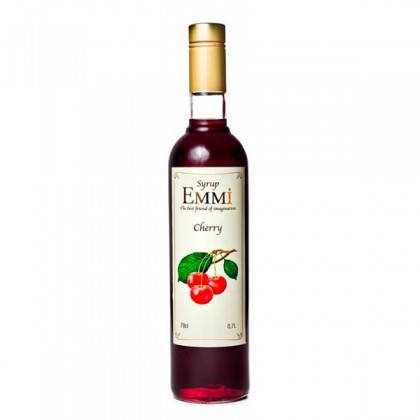 

Сироп EMMI Вишня, 700 мл для кофе коктейлей