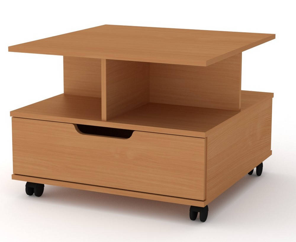 

Квадратный журнальный стол Фаворит бук