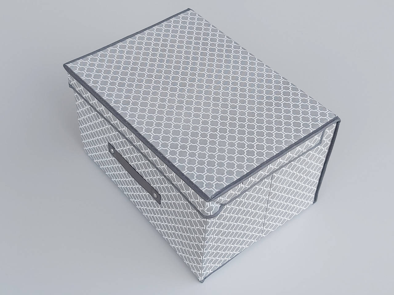 

Коробка-органайзер SV40 Ш 40*Д 30*В 25 см. Цвет серый для хранения одежды, обуви или небольших предметов