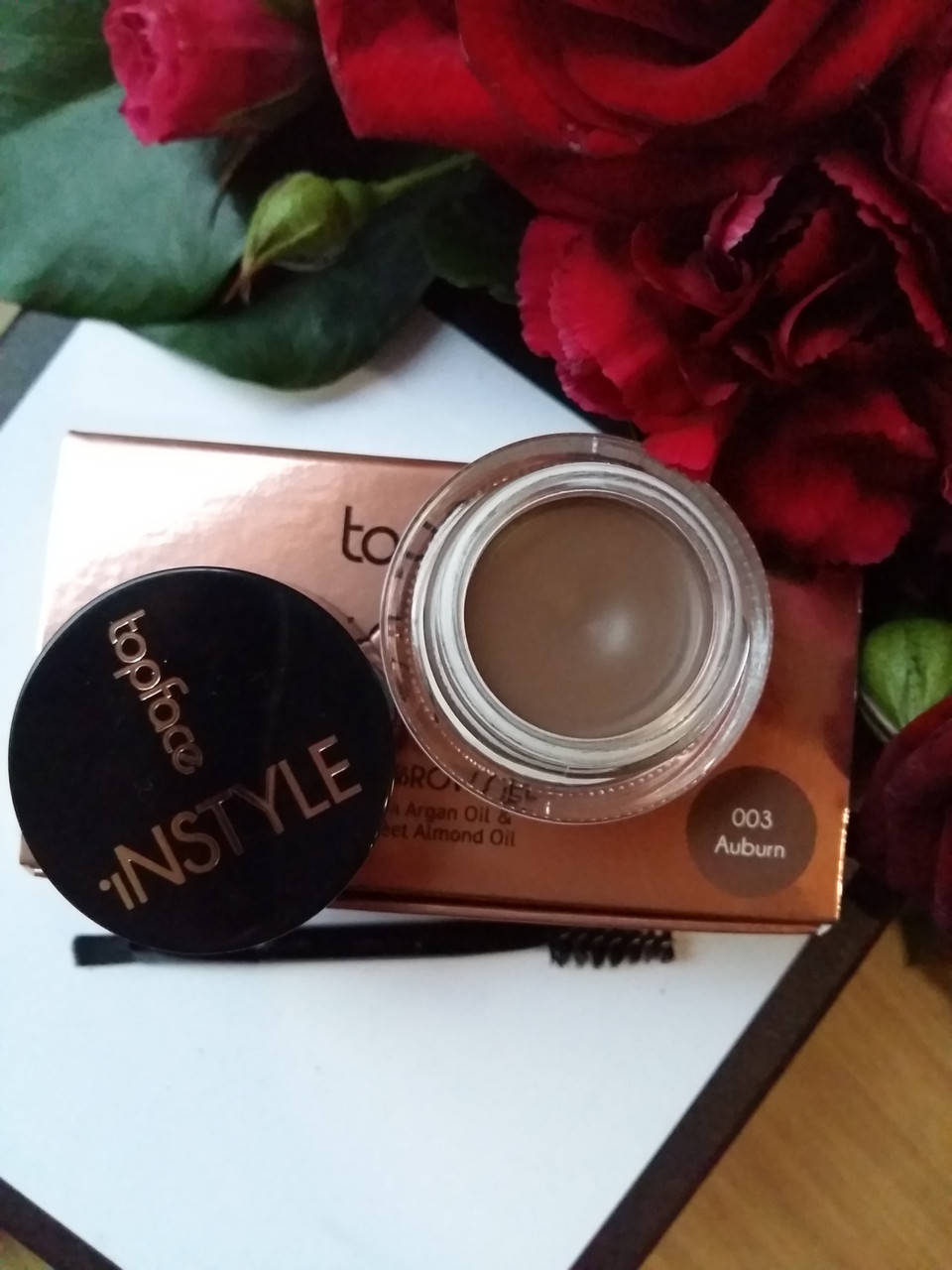 

Помадка для бровей Topface Instyle Gel, тон 003, с кистью