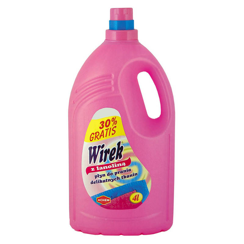 

Средство для стирки деликатных тканей с ланолином Wirek 4л