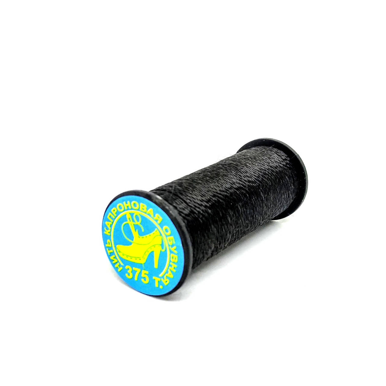 

Нить капроновая 375т 90 м черная 1 шт, Черный