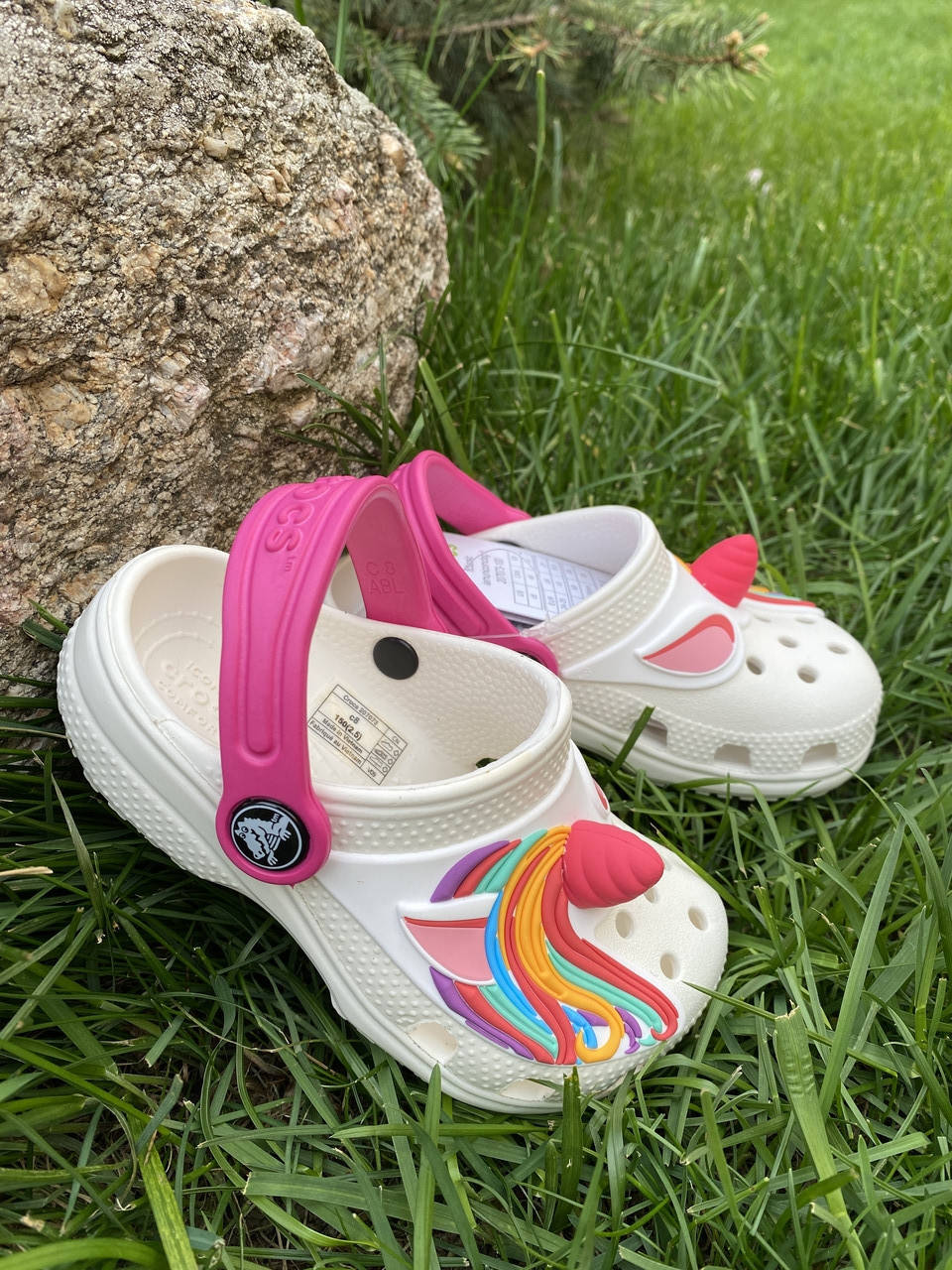 

Кроксы crocs fun lab детские сабо unicorn единорог оригинал 34