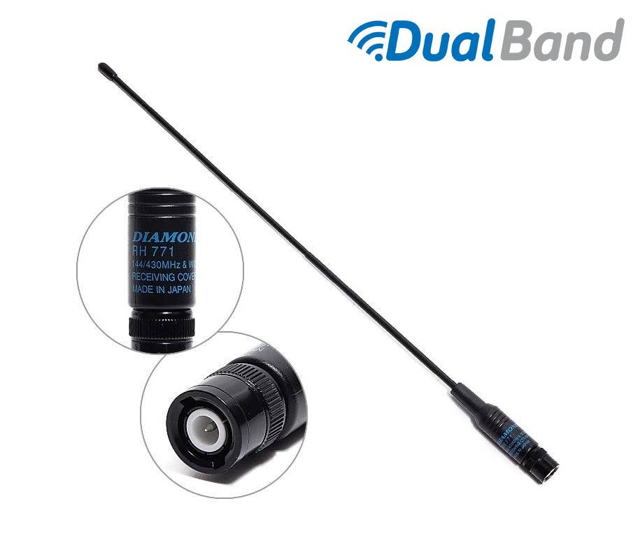 

Антенна Dimond RH-771 (BNC-P) 39см