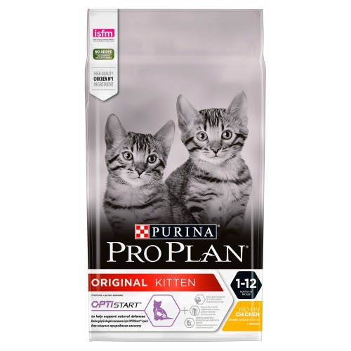 

Сухой корм Про План (Pro Plan) kitten для котят, с курицей 10КГ