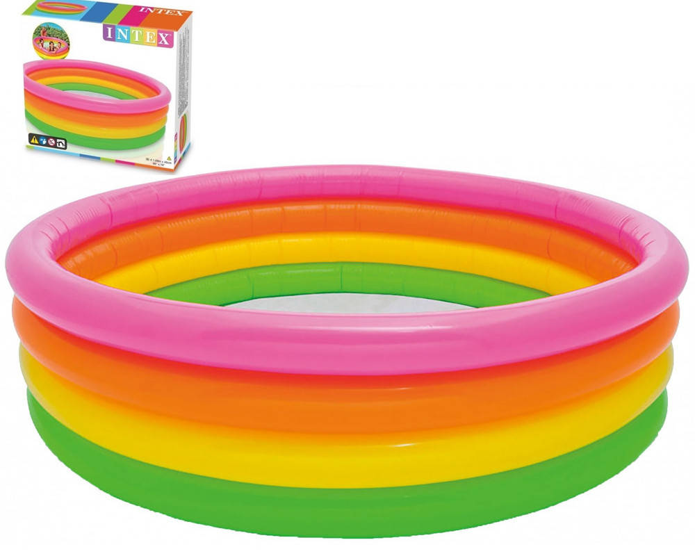 

*Бассейн надувной "Радуга" Intex (168-45 см, 780 л) арт. 56441 NP