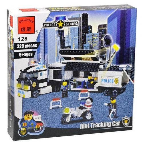 

Блочный Конструктор Brick Мобильный полицейский штаб 325 деталей enlighten 6+ 128