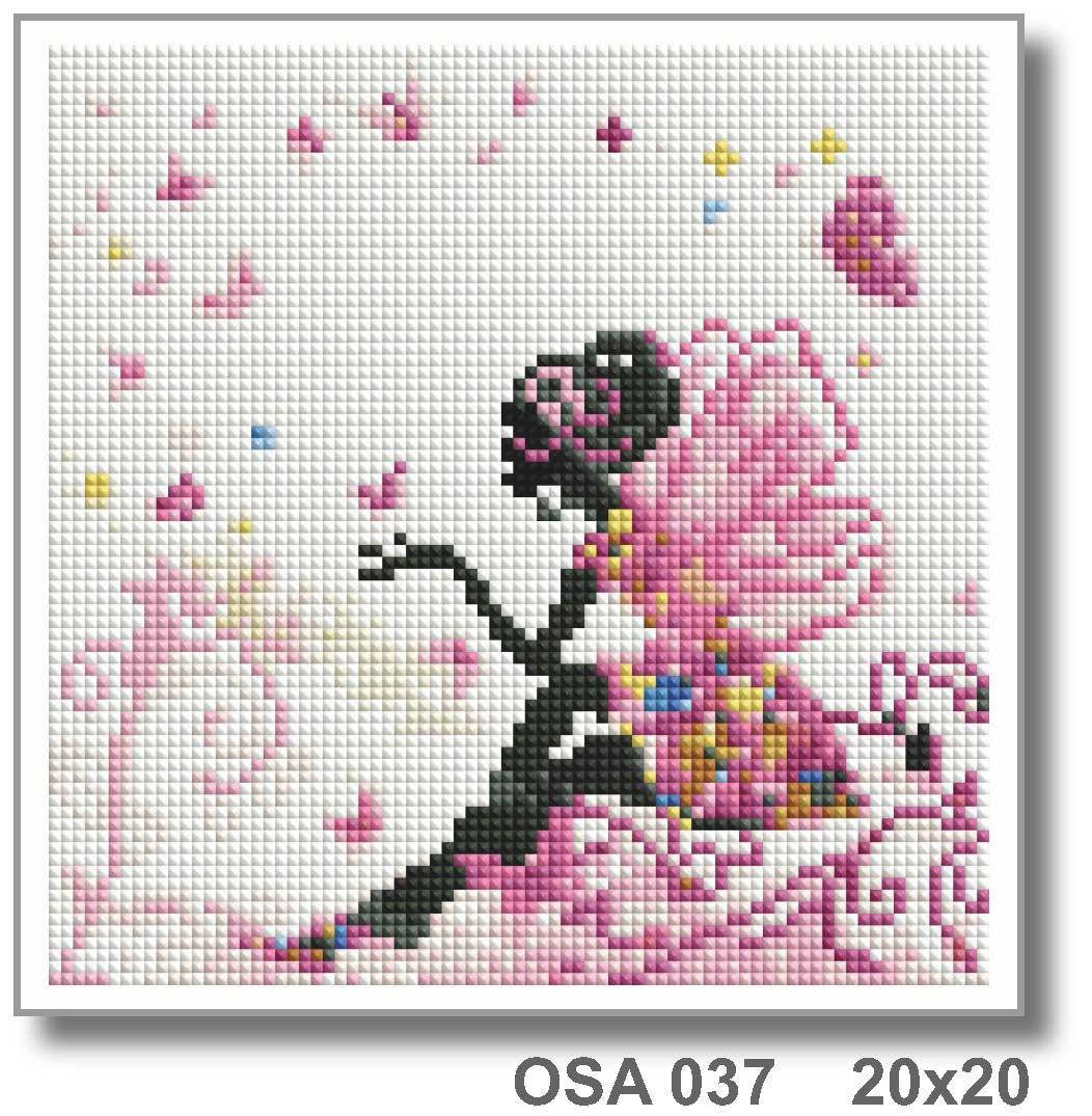 

Алмазна мозаїка "Маленька фея" 20*20 см