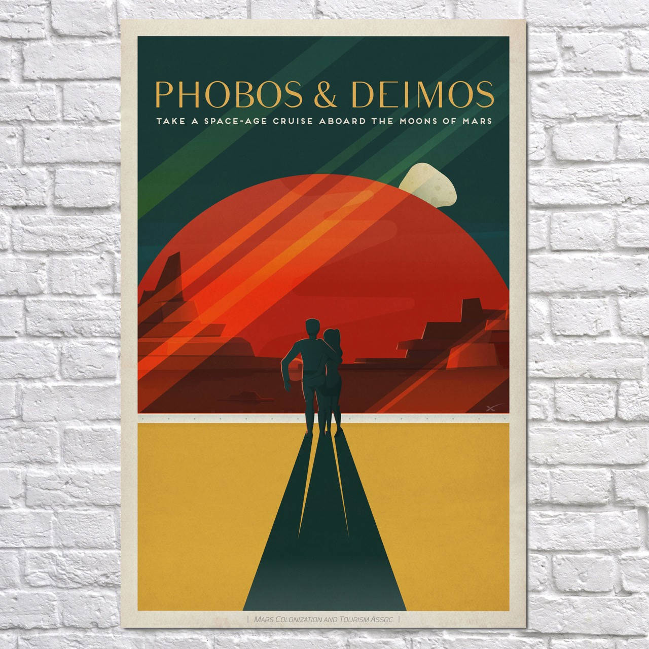 

Плакат "Спутники Марса Фобос и Деймос, Mars, Phobos, Deimos" (артикул 3161) 42, Полуглянец, 28