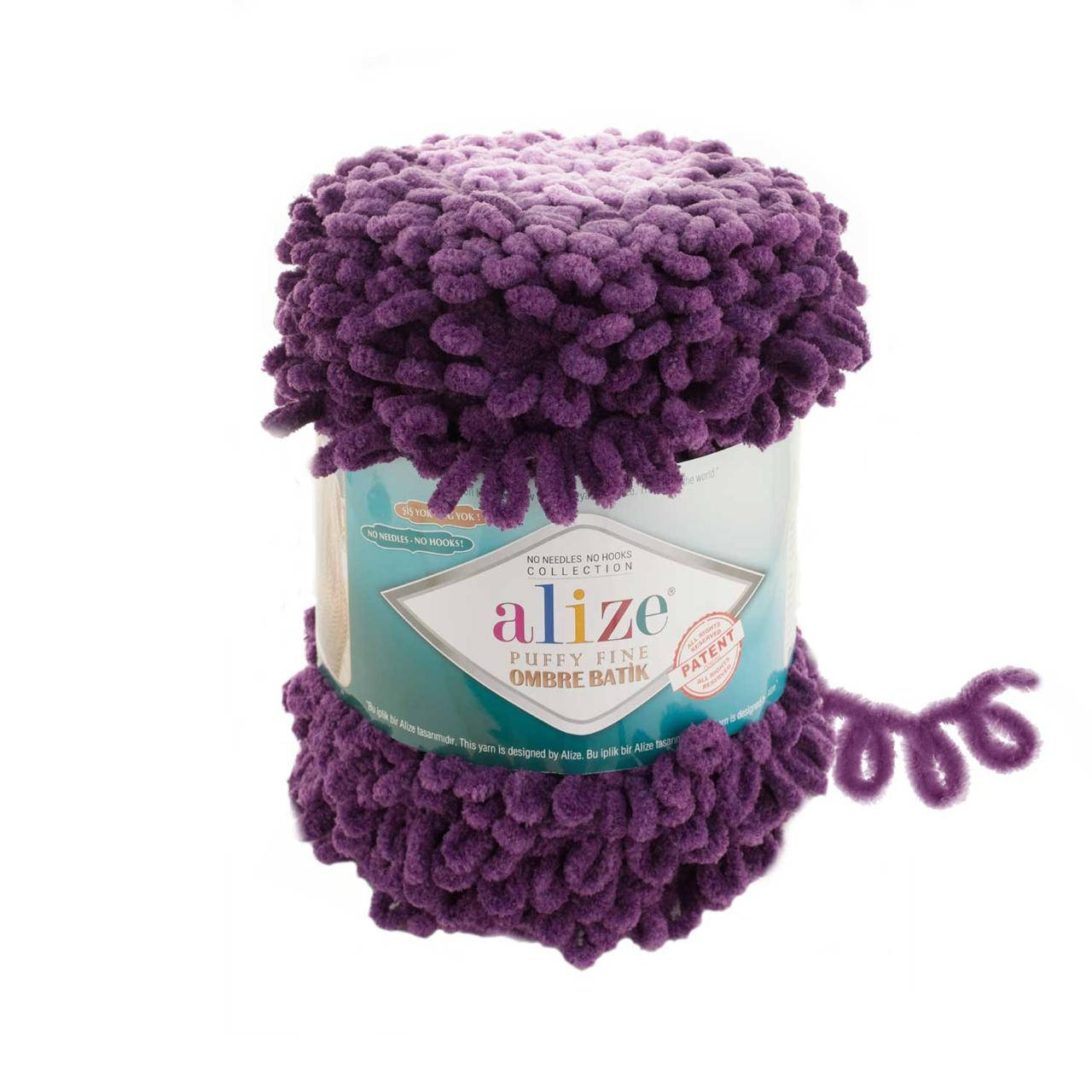 

Alize Puffy Fine Ombre Batik , цвет 7277