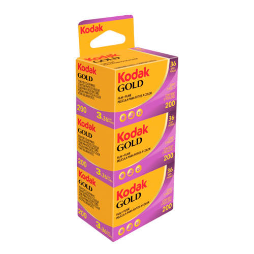 

Цветная фотопленка KODAK GOLD 200/36 x3 штуки 135 35мм негативная до 05/2023!