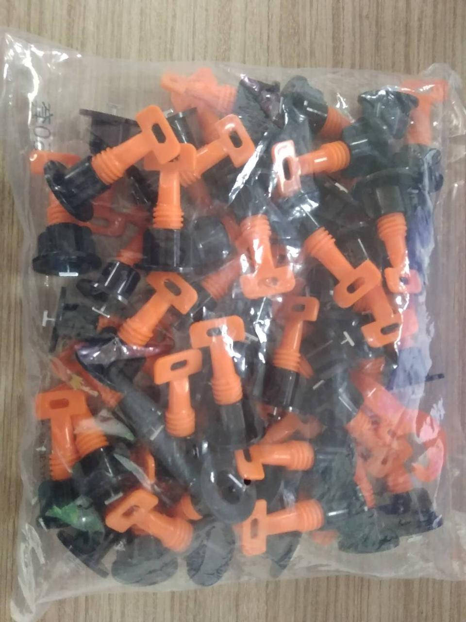 

Багаторазова система для вирівнювання плитки СВП 50 шт./уп + ключ