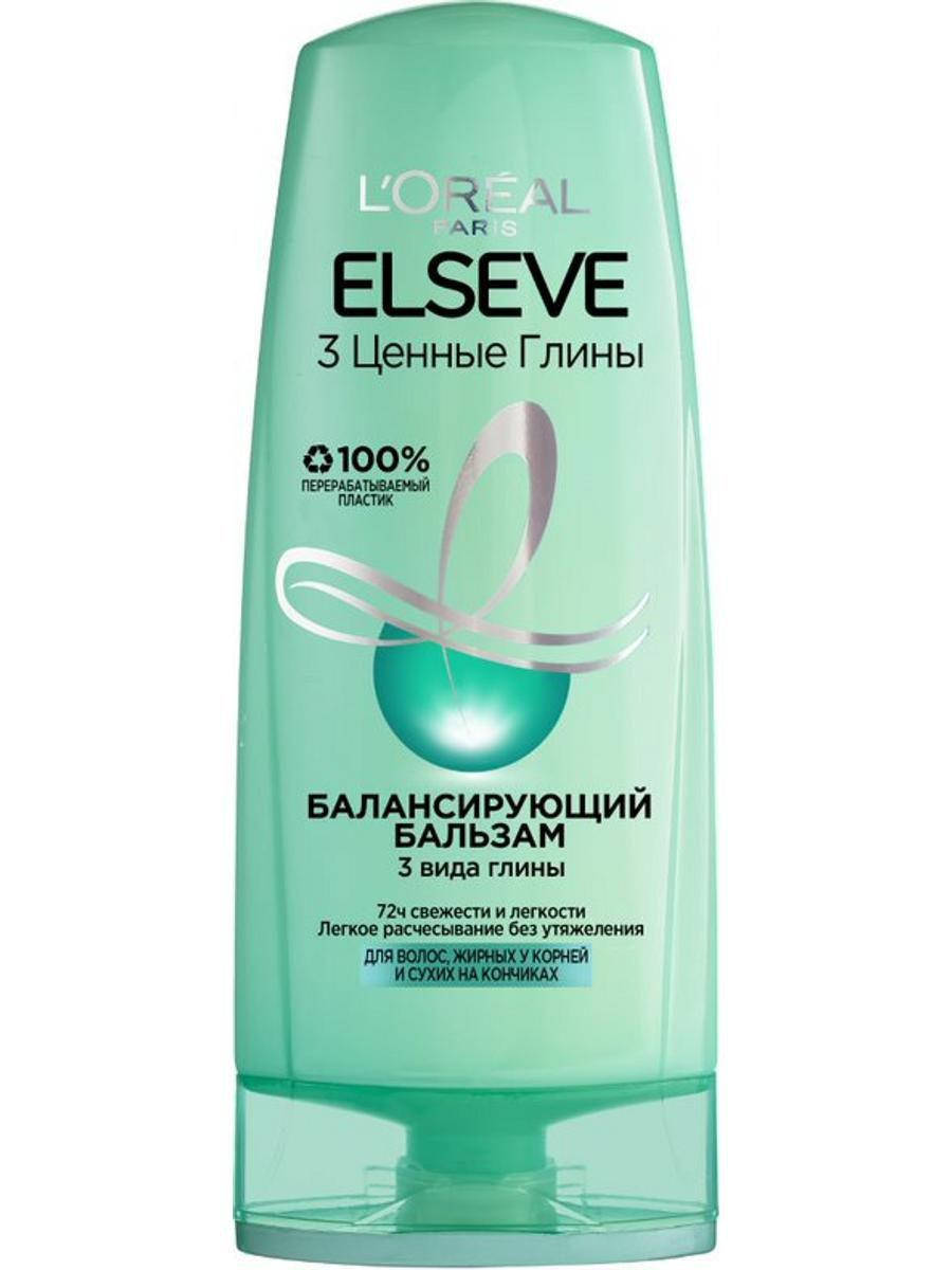 

Бальзам-ополаскиватель Elseve 200 мл (Ценность 3 глин)