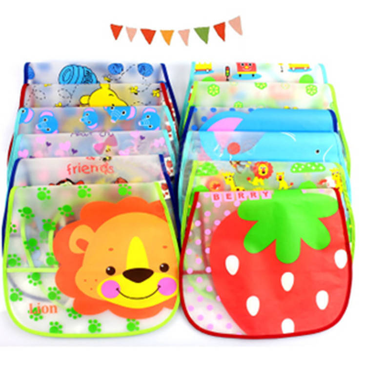 

Нагрудник, слюнявчик непромокаемый єва . Детский детям,малышам с карманом., Разные цвета