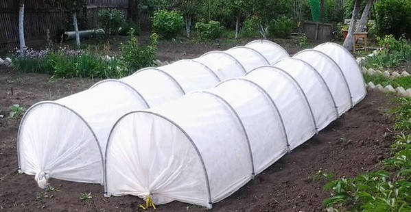 

Парник 4м 30г/м² мини теплица из агроволокна Agreen ПарничОК-5, Белый