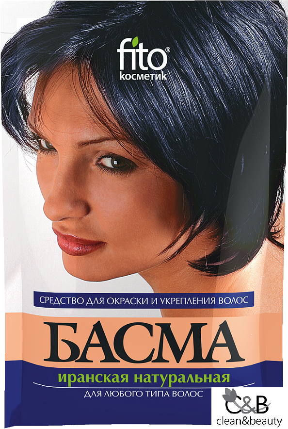 

Басма иранская натуральная, Фитокосметик 25 г