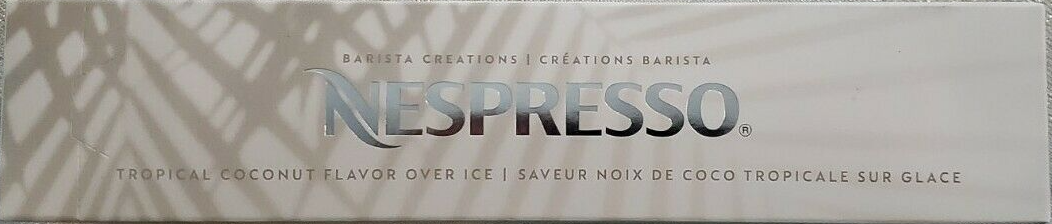 

Кофе в капсулах Nespresso Coconut Flavour Over Ice 6 тубус, Швейцария