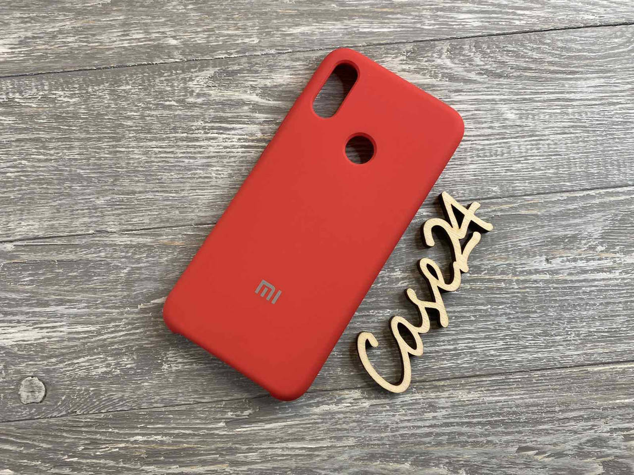 

Чехол Soft touch для Xiaomi Redmi Note 7 (8 цветов) красный