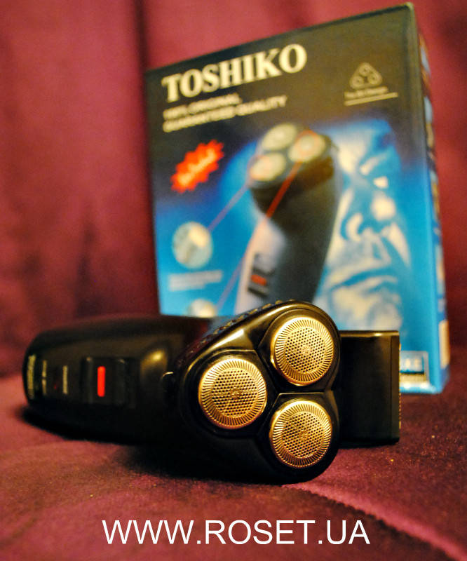 

Новая электробритва Toshiko TK 356 Deluxe с триммером