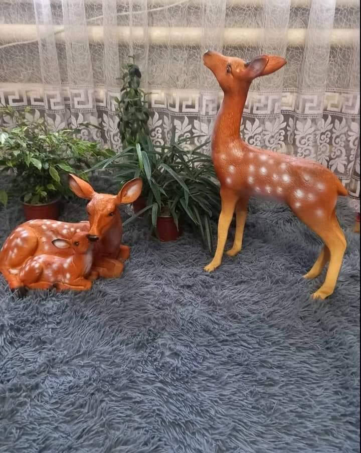 

Садова фігура Сім'я косуль