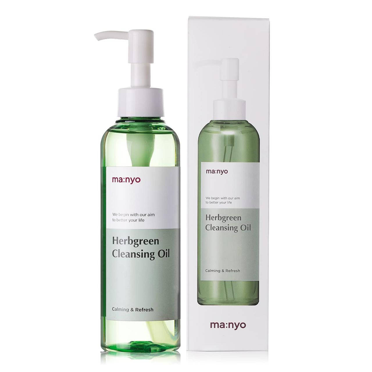 

Гидрофильное масло с экстрактом трав Manyo Factory Herb Green Cleansing Oil, 200 мл