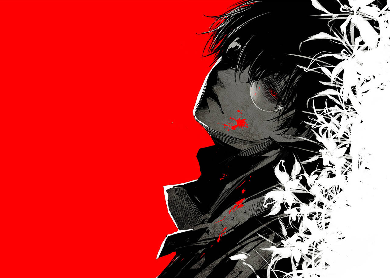 

Фотокартина GeekLand Tokyo Ghoul Токийский гуль фар арт 60x40 TG 09.083