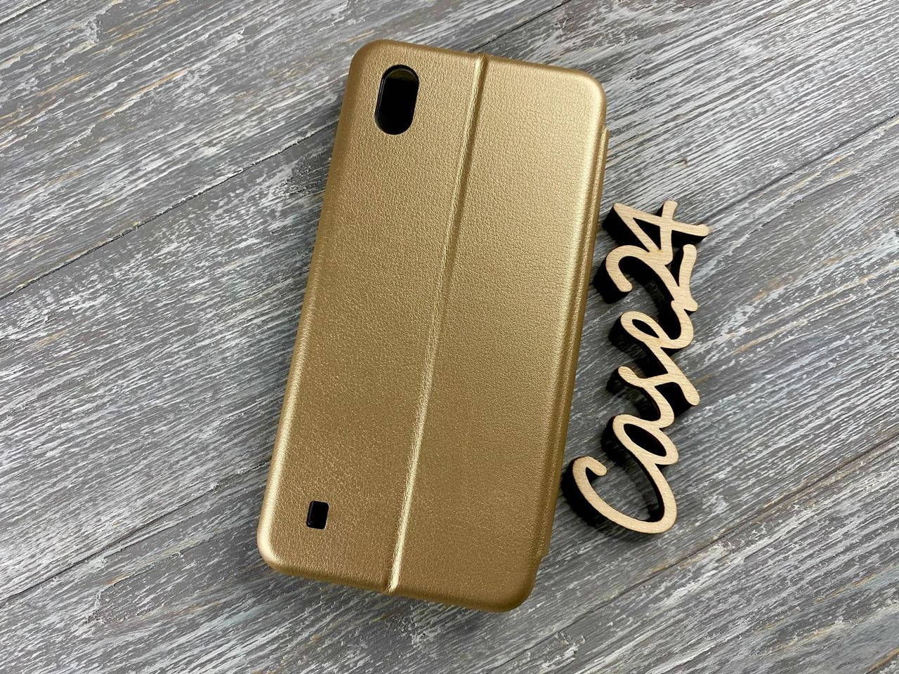 

Чехол книжка Elegant book для ZTE Blade A7 2019 (5 цветов) золотистый