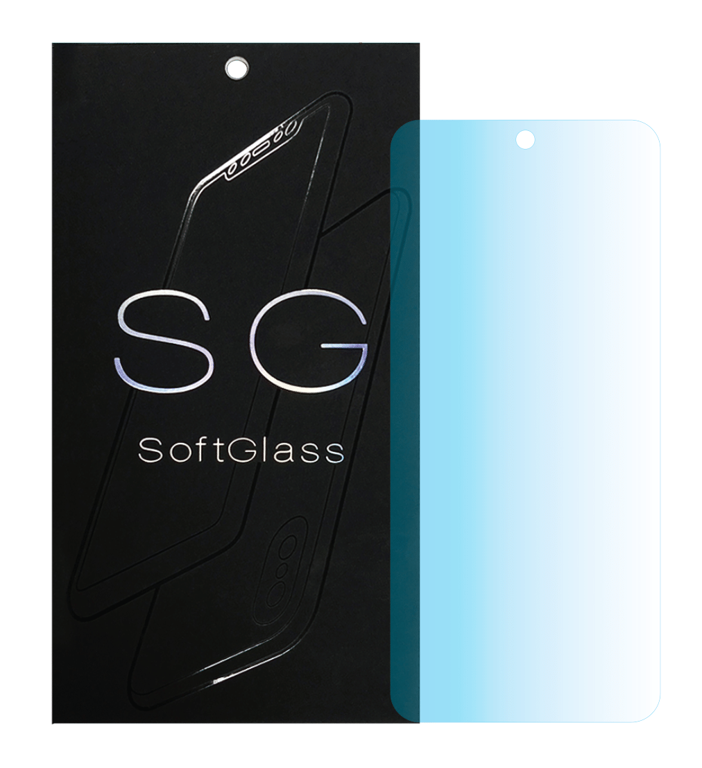 

Пленка Xiaomi Redmi Note 9 Pro на Экран полиуретановая SoftGlass, Прозрачный