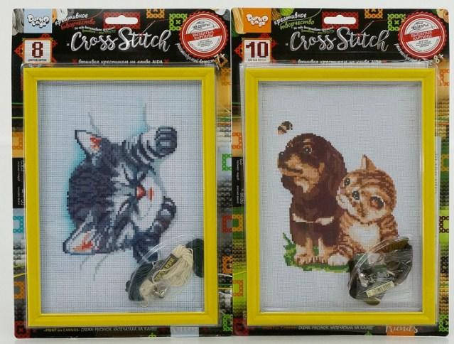 

Вышивка крестиком CROSS STITCH" VKB-01-02-03...04 на канве, пакунок малюка, для детей от 6 лет