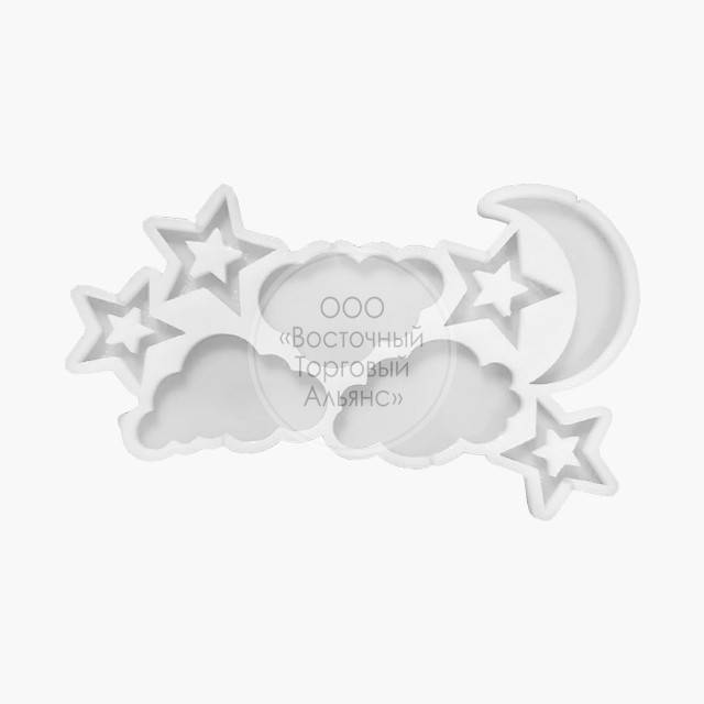 

Силиконовая форма для леденцов - Ночное небо