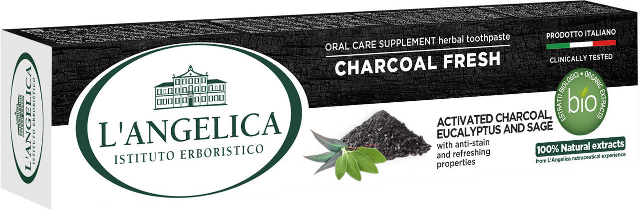

Зубная паста L`angelica для ухода за полостью рта Charcoal Fresh 75 мл