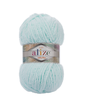 

Alize Softy Plus (Ализе Софти Плюс) № 15 водяная зелень (Пряжа, нитки для вязания), Зелёный