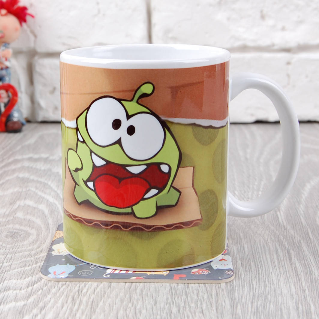 

Чашка Ам-Ням (Cut the Rope), Белый
