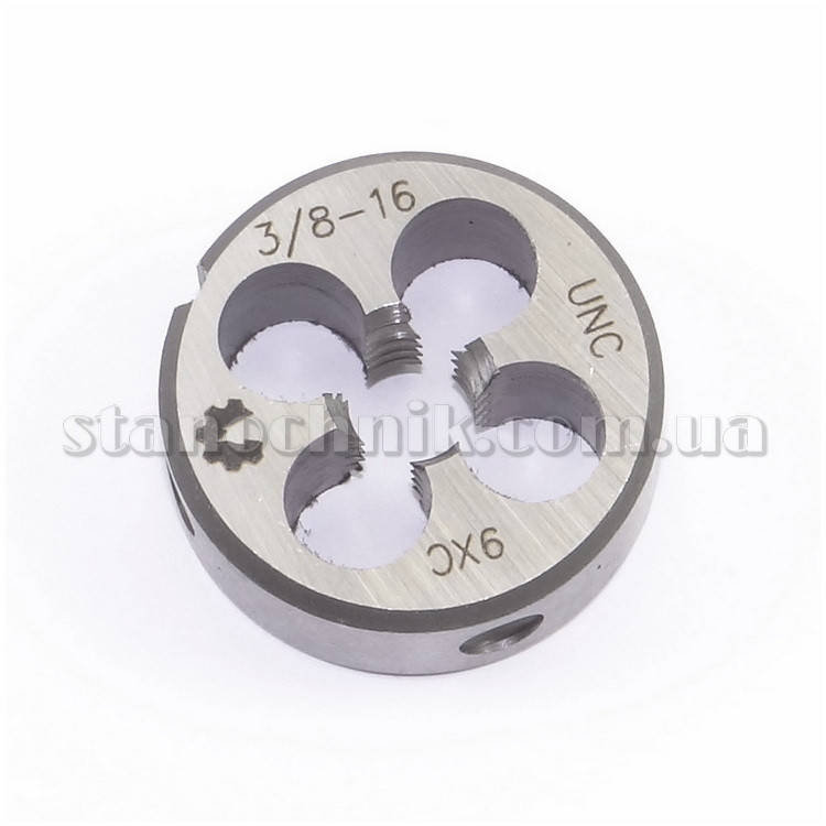 

Плашка UNC 3/8"-16 9ХС WOLFSTAR