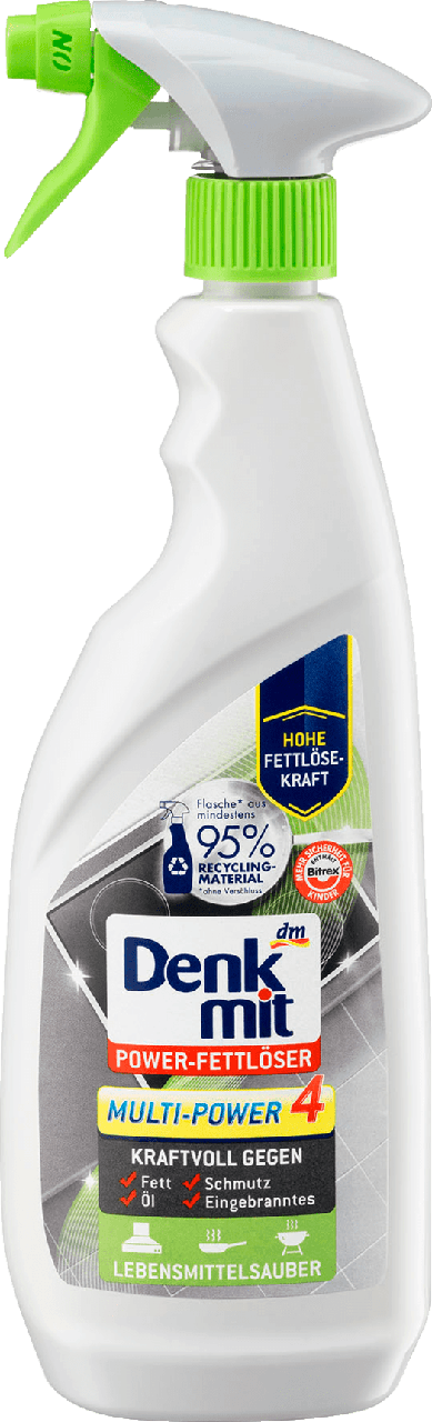 

Средство для удаления жира,Denkmit Power-Fettlöser Multi-Power 4, 750 ml