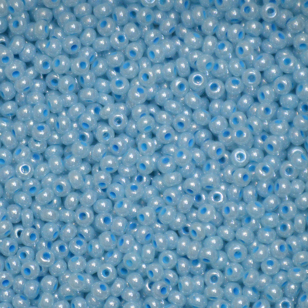 

Бисер Preciosa10, №525-33119/37365, жемчужный, светло-голубой